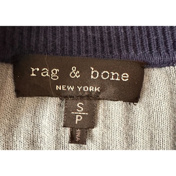 Rag & Bone Lark Colorblock Ribbed Crewneck Sweater, NWOT, SP - Picture 9 of 12